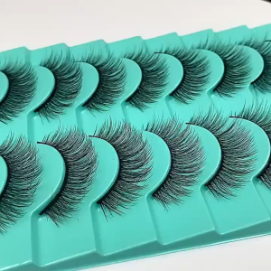 ขนตาปลอม ขนตาปลอมขนมิงค์ แบบธรรมชาติ ติดง่าย นุ่ม เหมือนขนตาจริง ขนตาปลอมแฮนเมดธรรมชาติ ขนตา 