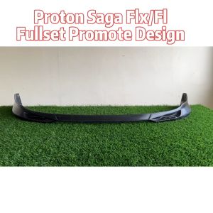 PROTON SAGA FLX/FL PROMOTE STYLE FULLSET SKIRTING (FRONT SKIRT SIDE SKIRT REAR SKIRT) -MATERIAL FIBER BODYKIT Proton Saga Fl Body Kit Rx7 Fb Body Kit - Lazada