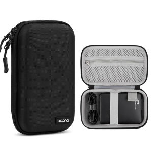 Power Bank Case Travel Cable Organiser Hard Drive Case Travel Bags Organiser EVA Tech Pouch
