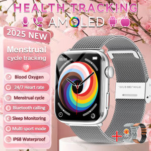 2025 New WATCH FIT 3 Female Al Health Diagnosis Smart Watch HRV+PPG Blood oxygen Pressure NFC Health Monitor IP68 Smart bracelet