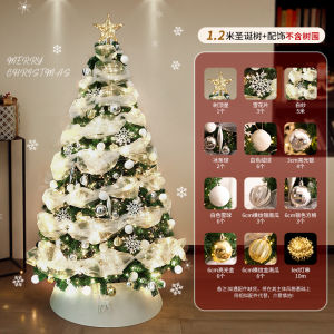 Large Christmas Tree Decorations DIY Handmade Scene Arrangement with Light Home Use Festive Supplies Christmas Decoration