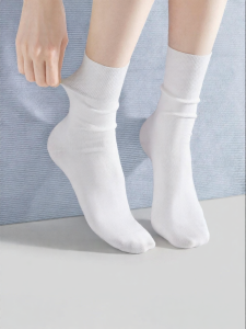 Secret World | Cotton Antibacterial Anti-pilling Mid-Calf Socks