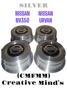 NISSAN URVAN 2.7 CENTER CAPS (STOCK MAGS 2.7) & NISSAN NV350 CENTER CAPS