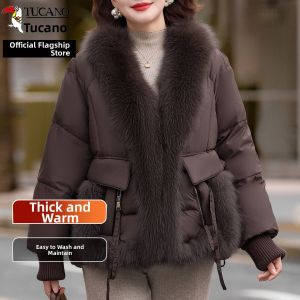 TUCANO | Warm Large Collar Cotton Coat