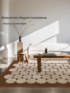 Color Contrast Simple Style Carpet