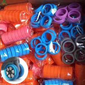 Silicone Travel Luggage Caster Shoes with Silent Sound Suitcase Wheels Protection Cover Trolley Box Casters Cover Accessory