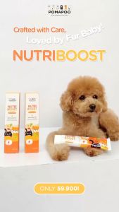 POMAPOO - Vitamin Kucing dan Vitamin Anjing Nutriboost Gel
