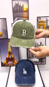 Mũ Lưỡi Trai Lưới Thêu LoGo NYLAB Mỏ Nón Rách Nhẹ Phù Hợp Cho Cả Nam Và Nữ.