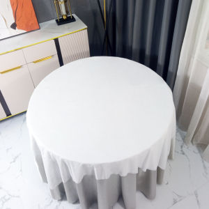 Vải Trải Bàn Tròn Dày Một Lần Cho Khách Sạn Vải Trải Bàn Ăn Tròn Sang Trọng Vải Trải Bàn Ăn Gia Đình Và Thương Mại