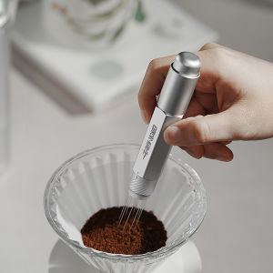 MHW-BOMBER WDT เครื่องมือ Espresso Distribution เครื่องมือ 8 เข็มพิเศษสําหรับ Espresso Stirrer Telescopic Design อุปกรณ์เสริมกาแฟ