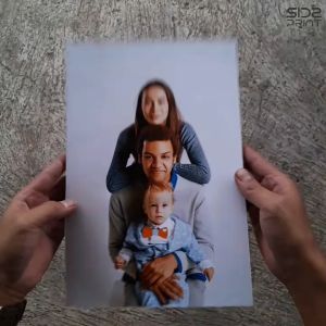 Cetak Foto Mdf 9 mm Ukuran 20x30 Cm Gift Cetak Foto Keluarga / Walldecor