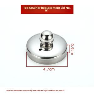 Stainless Steel Tea Strainer Lid for Tea Brewing Health Pot Filter Part Single Sale Tea Kettle Lid Chinese Style Tea Accessories