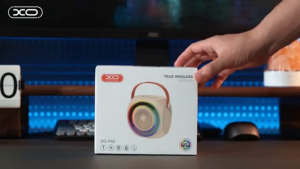 XO Bluetooth Wireless Speaker with Mic RGB Light 10W Support AUX Interface TF Slot USB XO-F42