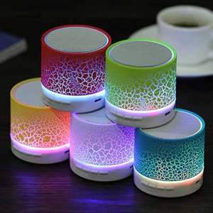 Portable Mini Bluetooth Speaker with Lights