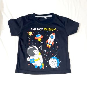 Baju Kaos Distro Astronot Anak Laki-Laki Import 1 - 10 Tahun - Hypelane Kids