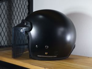 Helm retro bogo CARGLOSS identik Black Doff Harga Murah Helm bogo retro Pria Wanita SNI