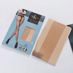 Ultra-Thin Summer T-Crotch Pantyhose Womens Black Anti-Catch Thread Full Transparency 10D Flesh Color Invisible Stockings