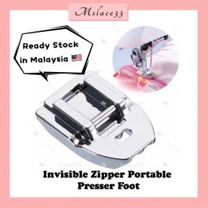 Invisible Zipper Portable Presser Foot/ Tapak Zip Sembunyi Portable