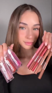 Huda Beauty Lip Contour Lip Stain Wear Matte Lipliner Pencil Tint Lipstick Long Lasting Non-stick Cup Moisturising Liner Makeup