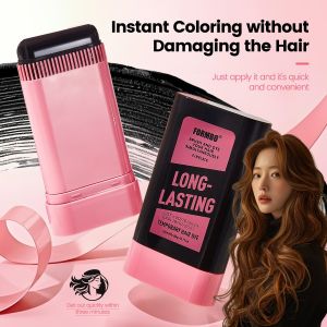 ⚡Emergency cover for gray hair⚡ Hairdressing stick / Plant-free wash without damaging hair / Disposable hair dye pen hair dye stick / Sweat-resistant black artifact to cover gray hair / Time-covering gray hair artifact in stock