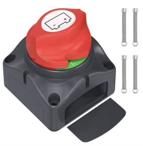 High Current Battery Disconnect Switch M8 200A M10 300A Marine RV Car Battery Isolator for Power Cut Off