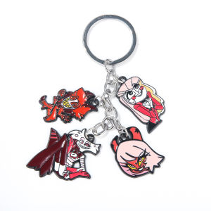 YF Hazbin Hotel Charlie Morningstar The main character combination bag pendant keychain FY