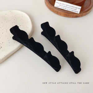 Thời Trang Kẹp Tóc Cỡ Nhỏ Nữ Kẹp Tóc Mỏ Vịt Bên Hông Tóc Phong Cách Phụ Kiện Trán Bangs Mùa Thu Mùa Đông Mũ Nón