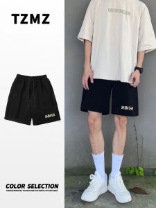 Mùa Hè Thoải Mái Rộng Rãi Cotton Vải Bông Quần Short Quần Đùi Quần Áo Ngoài Trời Phong Cách Hồng Kông Dành Cho Nam Quần Ống Rộng 5 Mảnh Quần Thời Trang Thể Thao Chạy Bộ Quần Short Quần Đùi