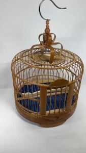 Lồng Chim Cu Gáy Cật Tre Size 40 Siêu Bền Giá Rẻ Tặng Kèm Phụ Kiện Miễn Phí Vận Chuyển