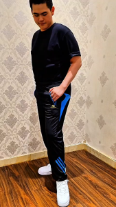 Celana Training Joger Zipper Pria Wanita Jogger Olahraga Trening Panjang Running Sweatpants Premium CLTRN 03