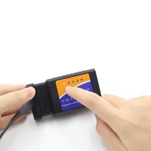 Thiết bị quét xóa lỗi cá vàng check engine chẩn đoán scan lỗi xe hơi ô tô cắm cổng OBD2 EML327- WIFI