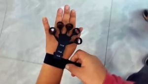 【Fast delivery】Finger Exerciser Finger Gripper for Gutiar Piano 6 Resistant Levels Recovery Physical Tools Hand Strengthener For Patient Silicone Finger Exerciser Trainer Fitness Equipment / Strengthener