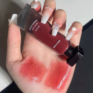 MONLEYTA | Affordable Transparent Mirror Surface Glass Lip Glaze For Women Authentic Nude Color Lipstick Easy To Apply Long Lasting