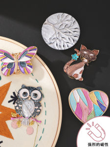 Làm Quen Với Dụng Cụ Hút Kim Dễ Thương Mới Dụng Cụ Khâu Chữ Thập DIY Từ Tính Nhỏ Dụng Cụ Cầm Tay Dụng Cụ Khâu Vải