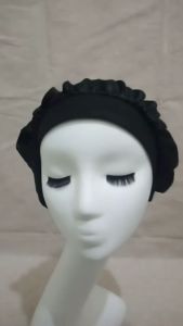 Hair Bonnet Silk Sleeping Cap Pelindung Rambut Rontok Topi Tidur