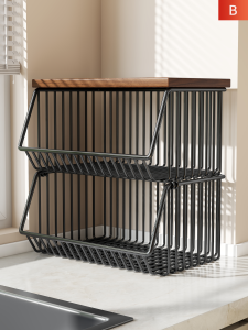 Ljxz | Multifunctional Multi-Layer Kitchen Organizer Shelf
