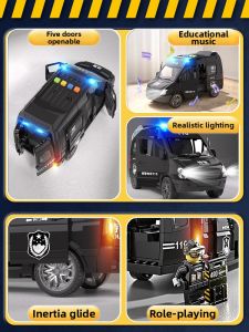 TEMiTANGMI | Openable Police SUV Toy