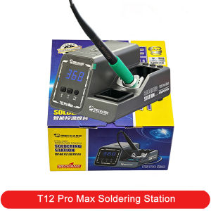 MECHANIC | MECHANIC T12 Pro Max 120W Soldering Station PID Control 4s Fast Heating Smart Sleep T12 Handle For PCB Welding Repair Tools