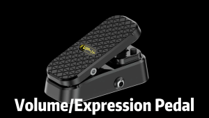 Volume Expression Guitar Effect Pedal 2-in-1 Dual Control Silent Buffer Metal Chassis Stereo Interface No Power Required for Guitar Bass