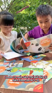 Sách - Ehon Cho Bé Từ 2 Tuổi - Combo 10 Cuốn Thế Giới Diệu Kỳ Của Bé