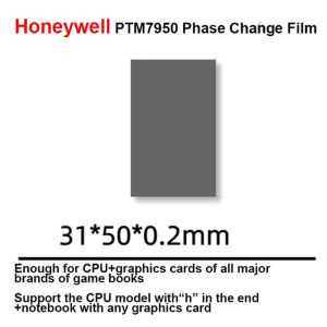 Tấm Tản Nhiệt Chuyển Pha Honeywell PTM7950 8.5W/M-k Màu Xám CPU GPU Tấm Làm Mát Máy Tính Xách Tay Chơi Game Có Kiểm Tra Chính Hãng Cho Bộ Làm Mát Bằng Nước