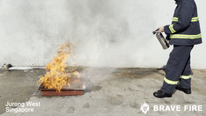 [SG✅] Brave Foam Fire Extinguisher 1000ML(10Year life span)