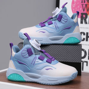 2025 New Childrens Basketball Shoes Summer Anti-slip Breathable Mesh Upper High Shock Absorption Rubber Outsole for Boys And Girls