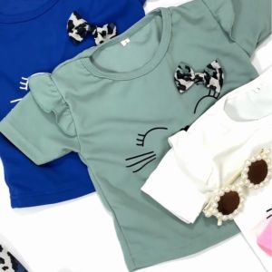 Setelan Anak Bayi MEOW LEOPARD Set Anak Balita 0-4 Tahun BENNA