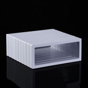 10pcsTransparent floating frame display rack floating storage box jewelry display box necklace watch bracelet dust box