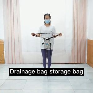 Urine Catheter Bag with Adjustable Shoulder Strap Urinary Drainage Catheter Bag Cover Urine Leg Bag Holder Cover 1000/1500/2000ml