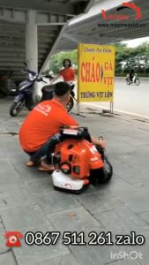 Máy thổi lá vườn điều đeo vai Huspanda 990 chính hãng