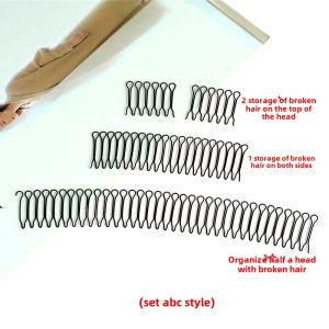 Metal Hair Combs Womens Back of Head Clip-In Hair Accessories Popular Internet Red Hair Grooming Tools New 2025 Styles
