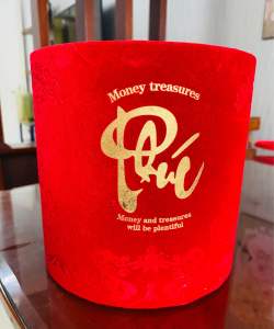 Chậu nhung cắm hoa hottrend 2024 bình nhung đế nhung cao cấp cắm hoa