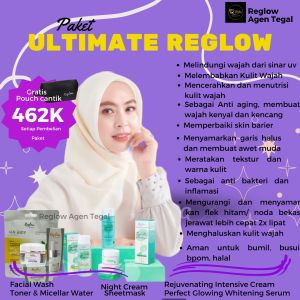 REGLOW SKINCARE PAKET ULTIMATE ORIGINAL DR. SHINDY REGLOW SKINCARE BEAUTY